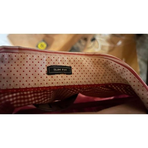 Louis Philippe Shirt Men’s 40CM Button Front Shirt LS Men's M Red Plaid Tailore - Picture 8 of 9